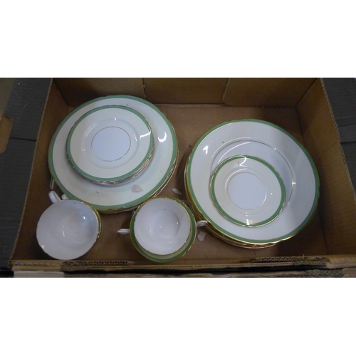 726 - A Shelley part dinner service, 78 pieces in total **PLEASE NOTE THIS LOT IS NOT ELIGIBLE FOR POSTING... 