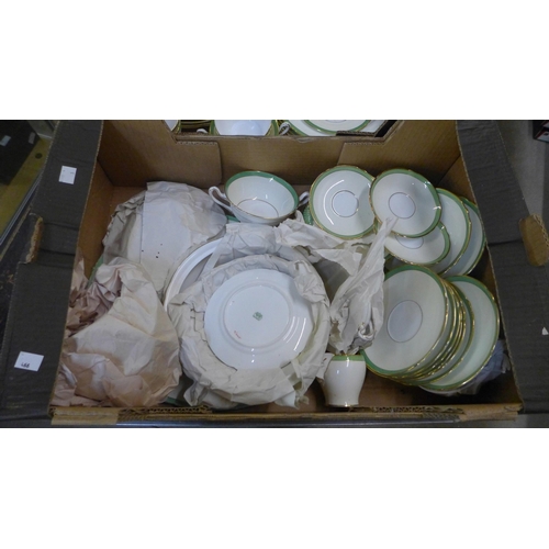 726 - A Shelley part dinner service, 78 pieces in total **PLEASE NOTE THIS LOT IS NOT ELIGIBLE FOR POSTING... 