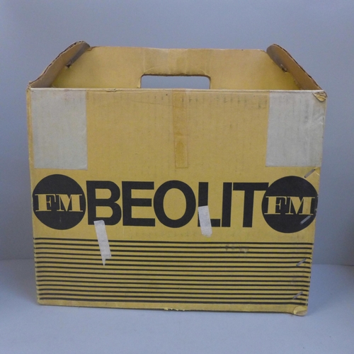 731 - A Bang & Olufsen portable radio, Beolit 700, 1965 model with original box