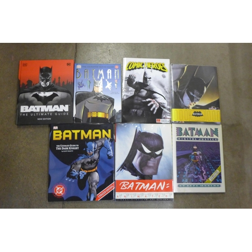 764 - A box of Batman annuals, (1966, 1968, 1969 and later), Batman books and guides