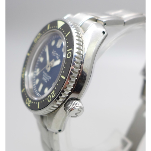 945 - A Hima Sharkmaster Automatic diver's wristwatch, sapphire crystal, 300m, bezel 41mm