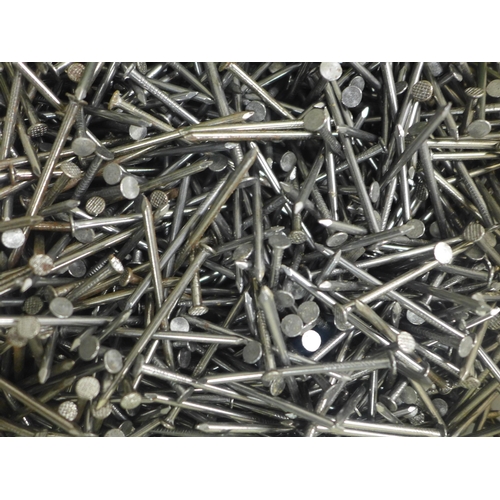 2052 - A large quantity of assorted nails in various sizes