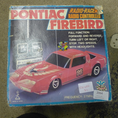 2064 - Pontiac firebird radio controlled car