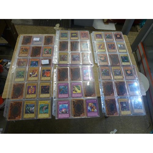 2104A - A collection of Yu-Gi-Oh cards