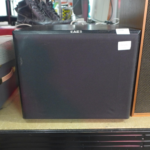 2110 - AEGIS evo 150w active subwoofer A50900036