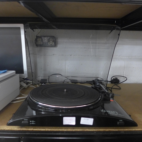 2128 - An ION profile pro turntable