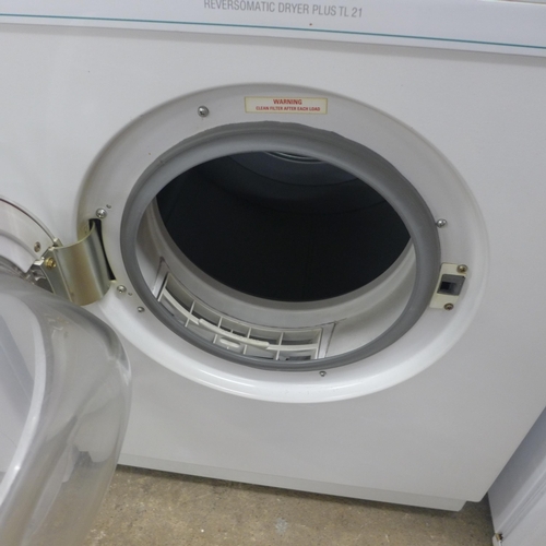 2150 - A Hotpoint Aquarius Reversomatic dryer plus TL21 spin dryer