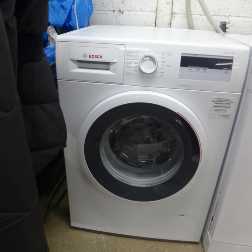 2155 - A Bosch Series 4 front loader 7kg 1400rpm washing machine - model WAN28001GB