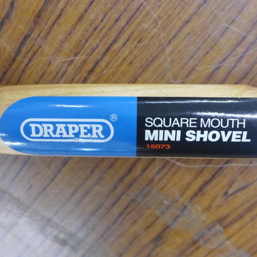 2180 - Three Draper square mouth mini shovels