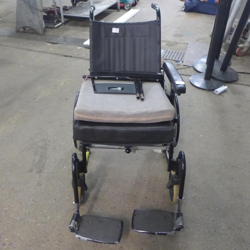 2201 - R J Mobility large wheel wheelchair