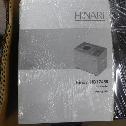 2225 - A Hinari HB174SS bread maker