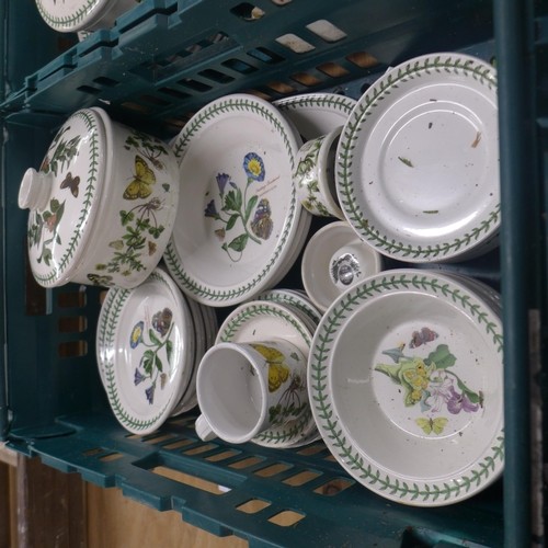 2274 - The botanic garden - selection of crockery including bowls, cups, casserole dish, plates, ect