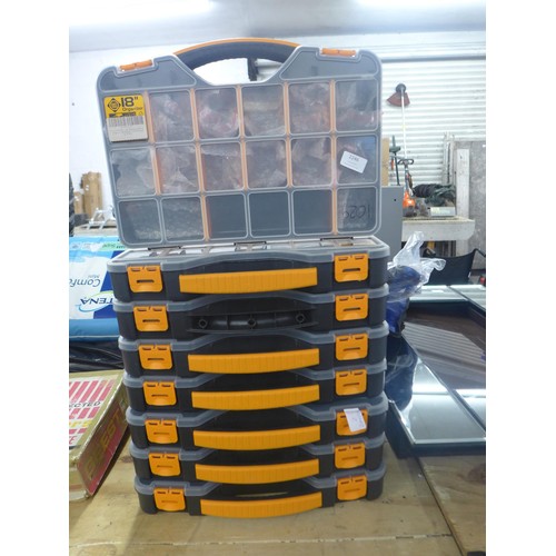 2247 - Eight Forte Tools 18” organisers (empty)