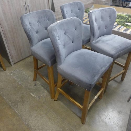 1526 - A pair of Arlo bar stools * This lot is subject to VAT