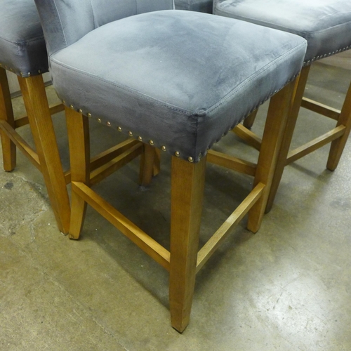 1526 - A pair of Arlo bar stools * This lot is subject to VAT