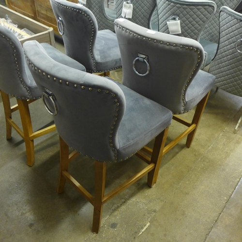 1526 - A pair of Arlo bar stools * This lot is subject to VAT