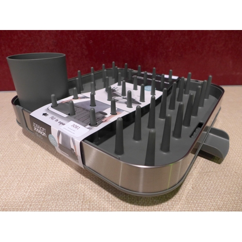 3081 - Joseph Joseph Duo expanding stainless steel dish rack