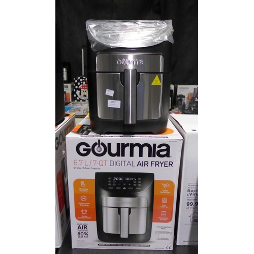 3307 - Gourmia Air Fryer 7Qt     (311-258)    * This lot is subject to vat