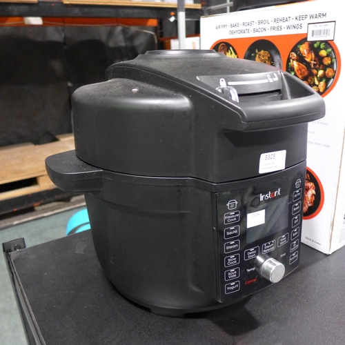 3325 - Instant Pot One Lid  Cooker  6.2L, Original RRP £159.99 + vat  (311-218)    * This lot is subject to... 