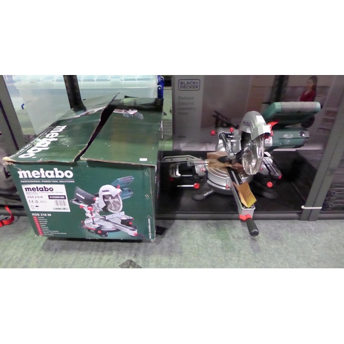 3331 - Metabo Mitre Saw - Model no MET-619260380-KGS216M, Original RRP £114.99 + vat         (311-238)    *... 