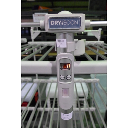 3349 - Drysoon heater airer