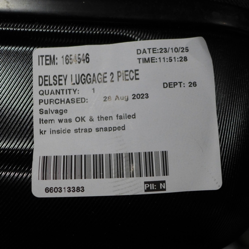 3373 - Delsey 2pc Luggage trunk Set, Original RRP £119.99 + vat  (311-197)    * This lot is subject to vat