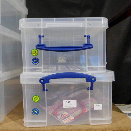 Two really useful storage boxes: 9L & 12L capacity