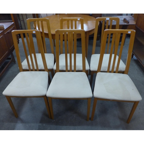 175 - A set of six Morris of Glasgow teak dining chairs