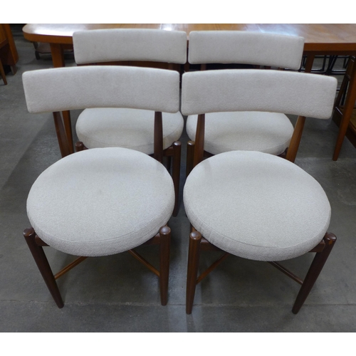 183 - A set of four G-Plan Fresco teak dining chairs