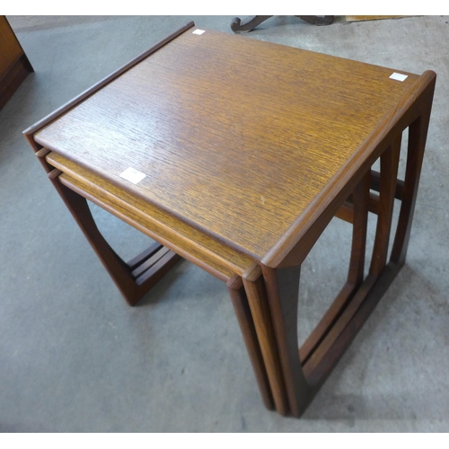 194 - A G-Plan Quadrille teak nest of tables