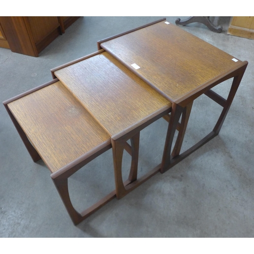 194 - A G-Plan Quadrille teak nest of tables