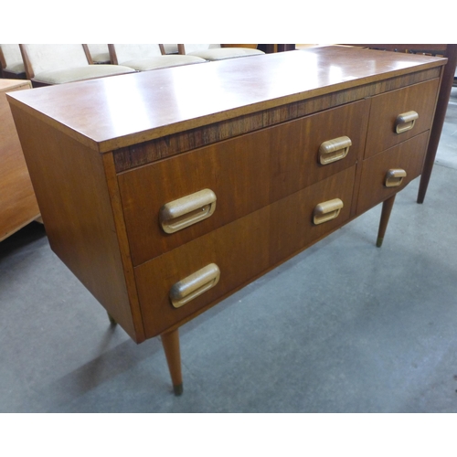 197 - A small teak sideboard