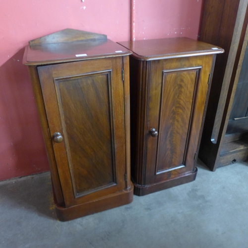 249C - A pair of similar Victorian mahogany pot cupboards