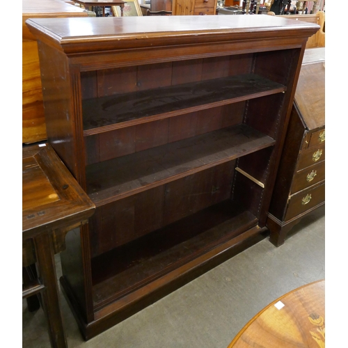 316 - A Victorian mahogany open bookcase