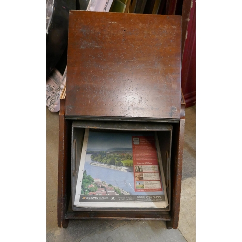 406 - A Victorian walnut coal scuttle