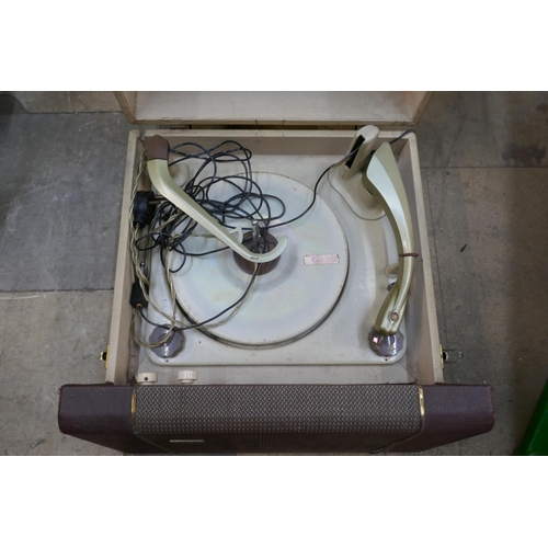 422 - An Alba portable record player