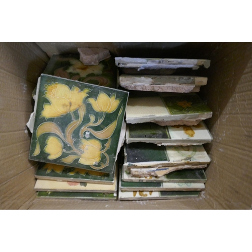 445A - Assorted vintage Minton tiles