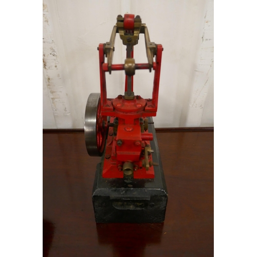 458 - A vintage Walter model of a 19th Century steam engine