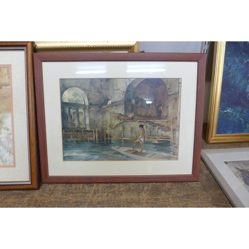 476 - Assorted Sir William Russell Flint prints and other prints