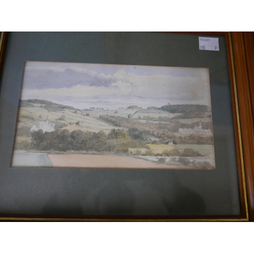 82 - Edmund G. Fuller (1858-1944), eleven assorted small landscapes, including two Cornish views, waterco... 