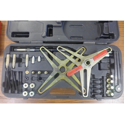 2307 - A Klan Tools KL 0500 mounting tool set for clutch/flywheel  *This lot is subject to VAT