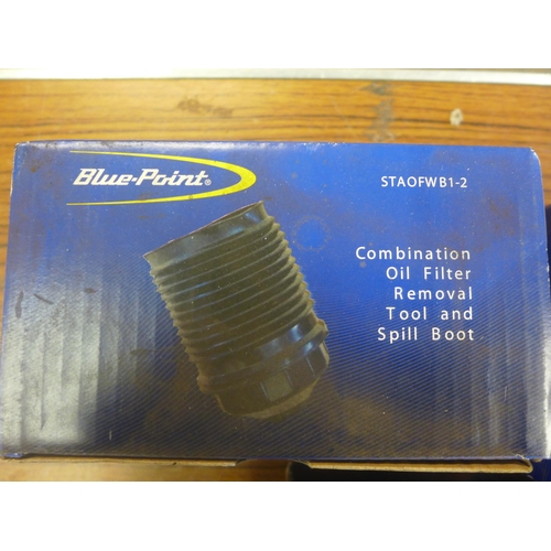 2326 - Three Blue-Point combination oil filter removal tools and spill boot kits - STAOFWB1-1, STAOFWB1-2, ... 