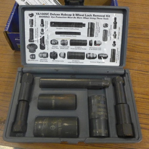 2336 - A Blue-Point deluxe hubcap and wheel lock removal kit - model YA1005C  *This lot is subject to VAT