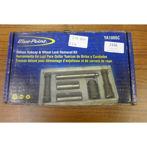 2336 - A Blue-Point deluxe hubcap and wheel lock removal kit - model YA1005C  *This lot is subject to VAT