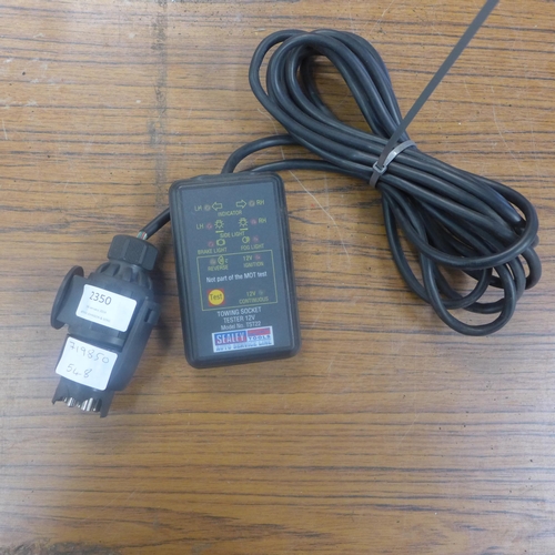 2350 - A Sealey 12v towing socket tester - model TST22  *This lot is subject to VAT