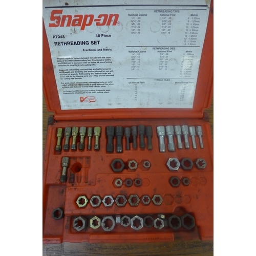 2309 - A Snap On SAE and metric thread restorer kit  *This lot is subject to VAT