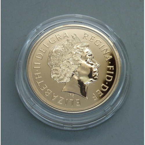 1016G - The Royal Mint, 2006 UK Brilliant Uncirculated Gold £5 Coin, 0703