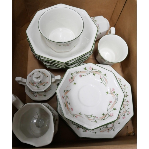 1092 - Two boxes of Eternal Beau tea and dinnerwares **PLEASE NOTE THIS LOT IS NOT ELIGIBLE FOR POSTING AND... 