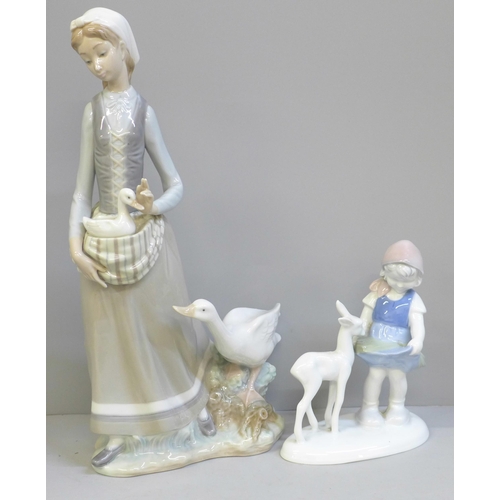 LLADRO GRES BUST, H 13 W 10 3/4 YOUNG MAIDEN sold at auction on 10th  August