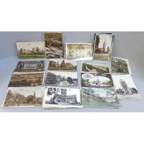 630 - Approximately 200 Edwardian topographical postcards (some later)